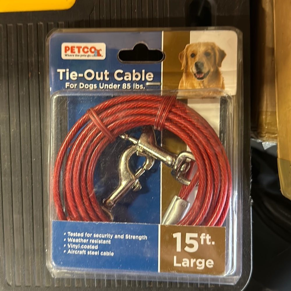 Tired cable, 15 feet new